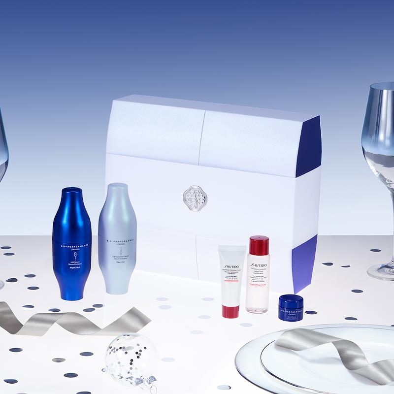 Skinfuse Kit Shiseido Bio Perfomance Skin Filler Deluxe Kit - For Plump and Compact Skin