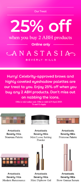 Shop Anastasia Beverly Hills
