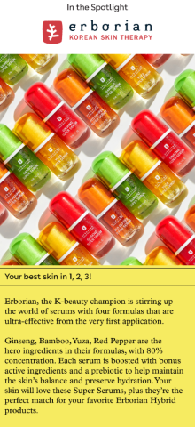 Shop Erborian Super Serums 