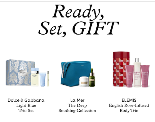 Shop gift sets