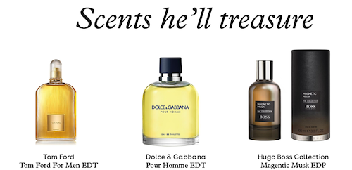 Shop men's fragrance