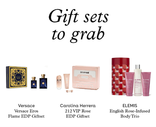 Shop gift sets