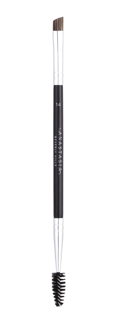 Brush 14 - Duo Brow/Eye Liner Angled Cut/Spooley