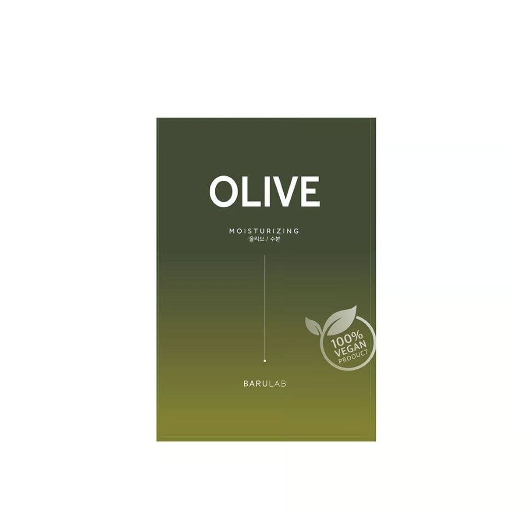 The Clean Vegan Olive Sheet Mask