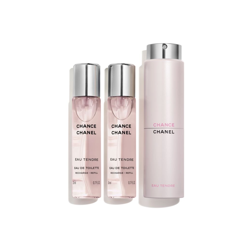 CHANEL CHANCE EAU TENDRE本体＋20ml 2本セット CHANEL CHANCE Eau Tendre EDT Twist & Spray