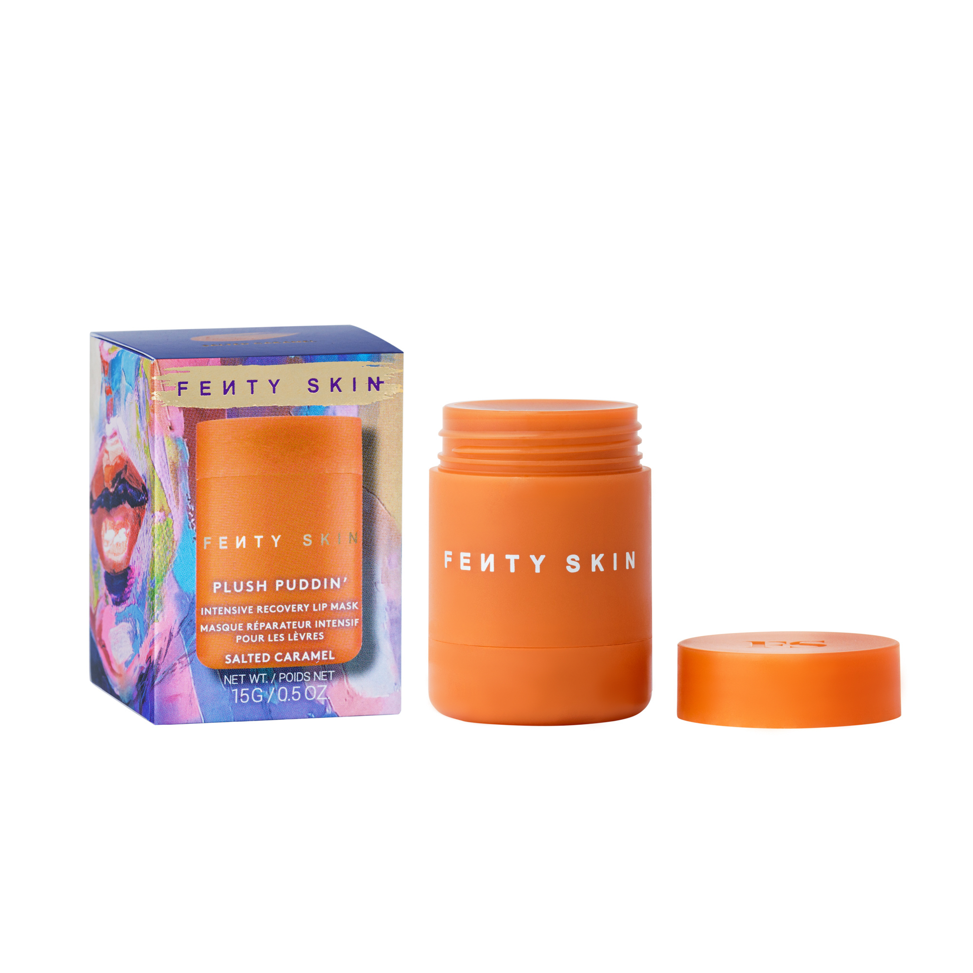 Fenty Skin Plush Puddin' Intensive Recovery Lip Mask​ - Salted Caramel