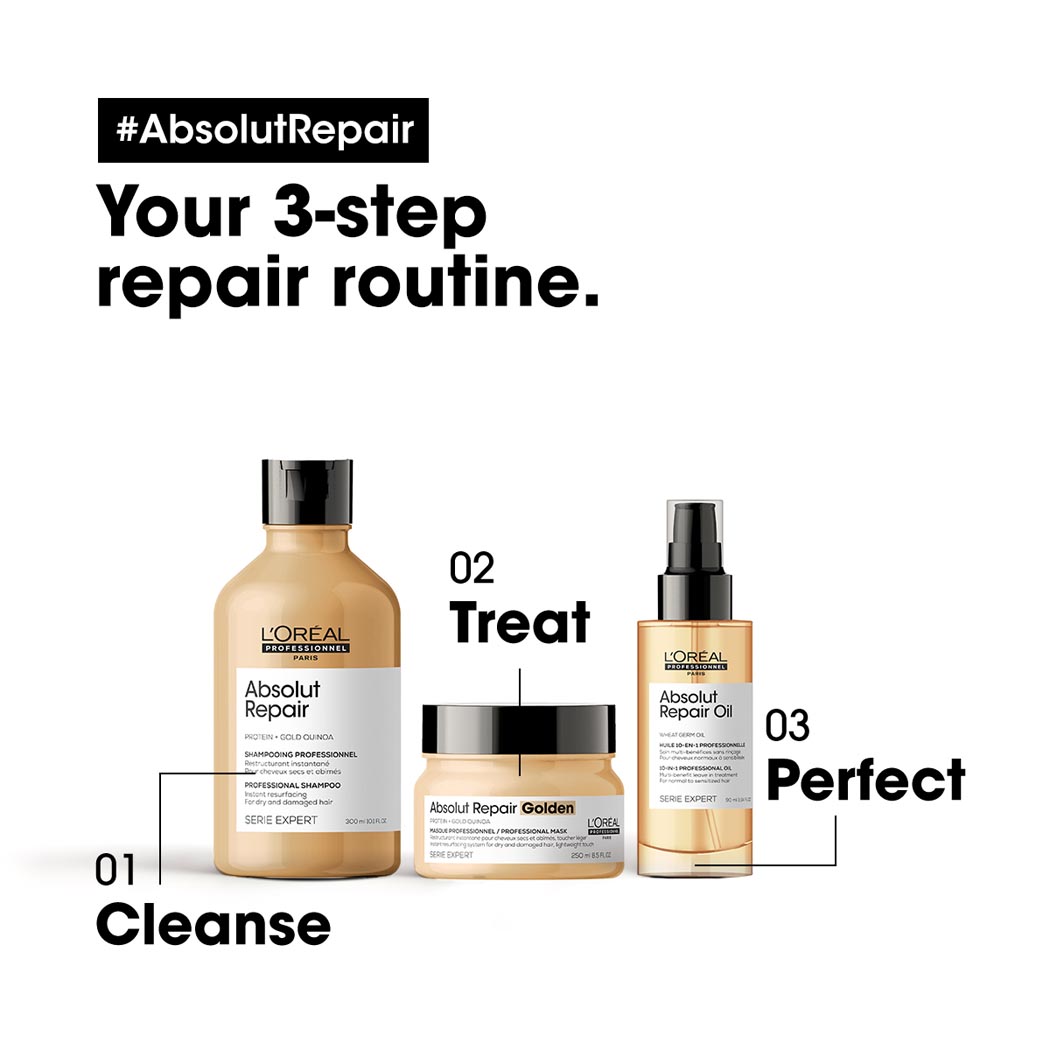 Serie Expert Absolut Repair Gold 10 In 1 Leave In Oil