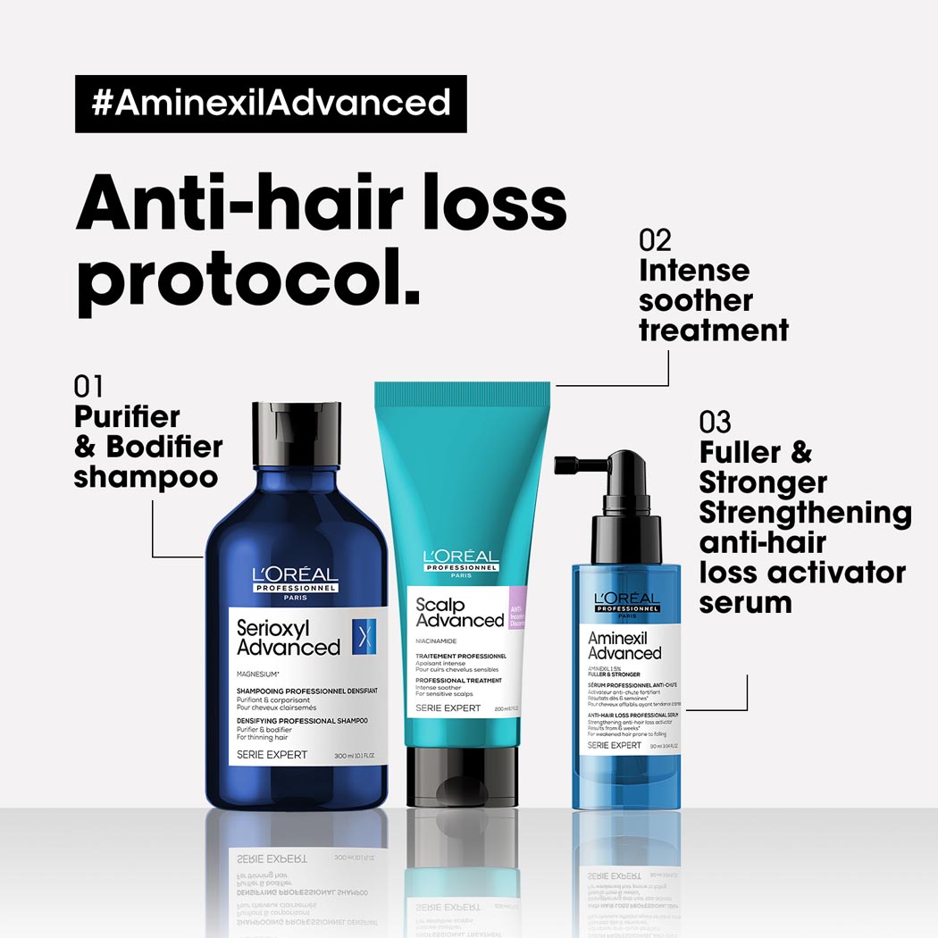 Serie Expert Aminexil Advanced Anti-hair Loss Activator Serum