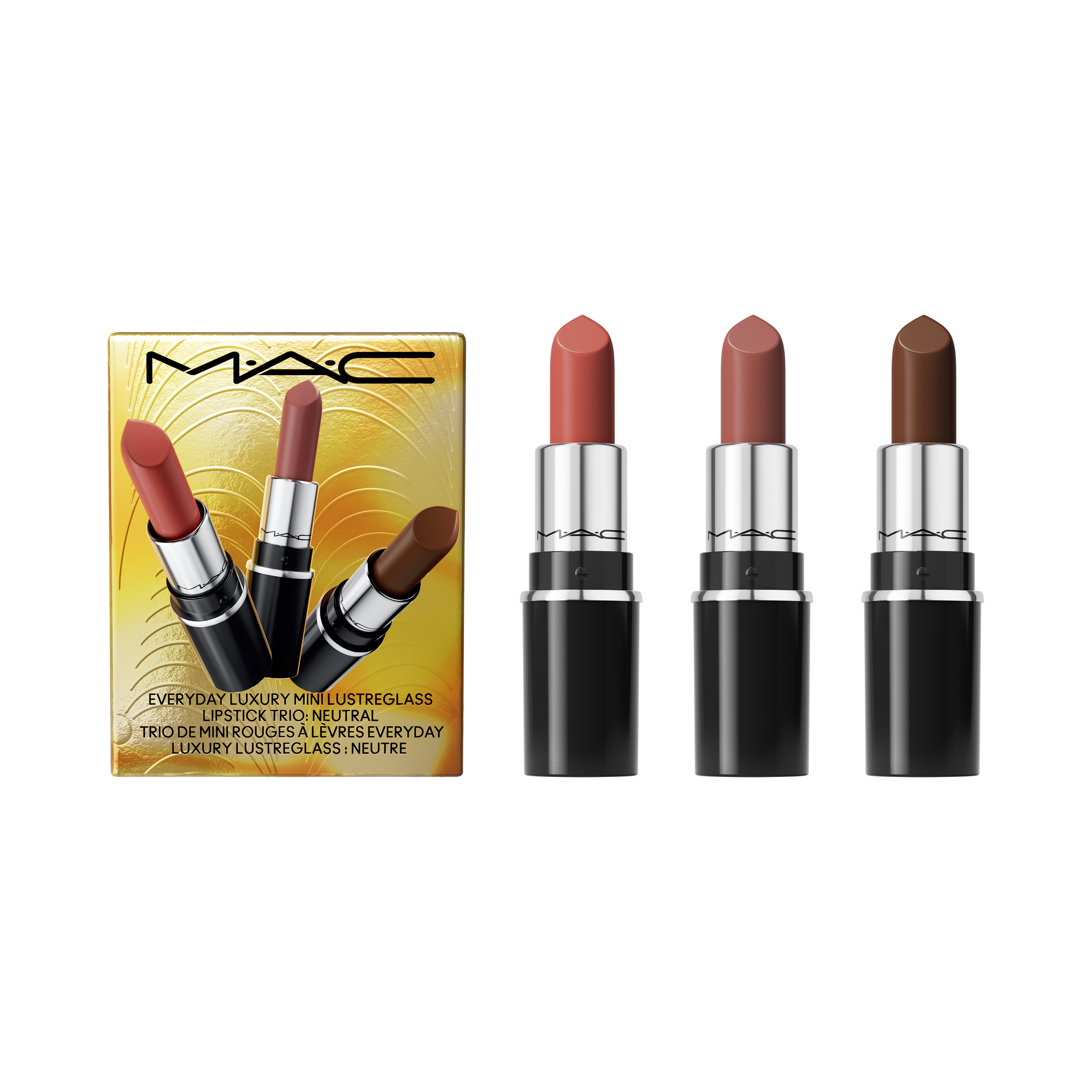 Mini Lipstick Neutral Trio Giftset