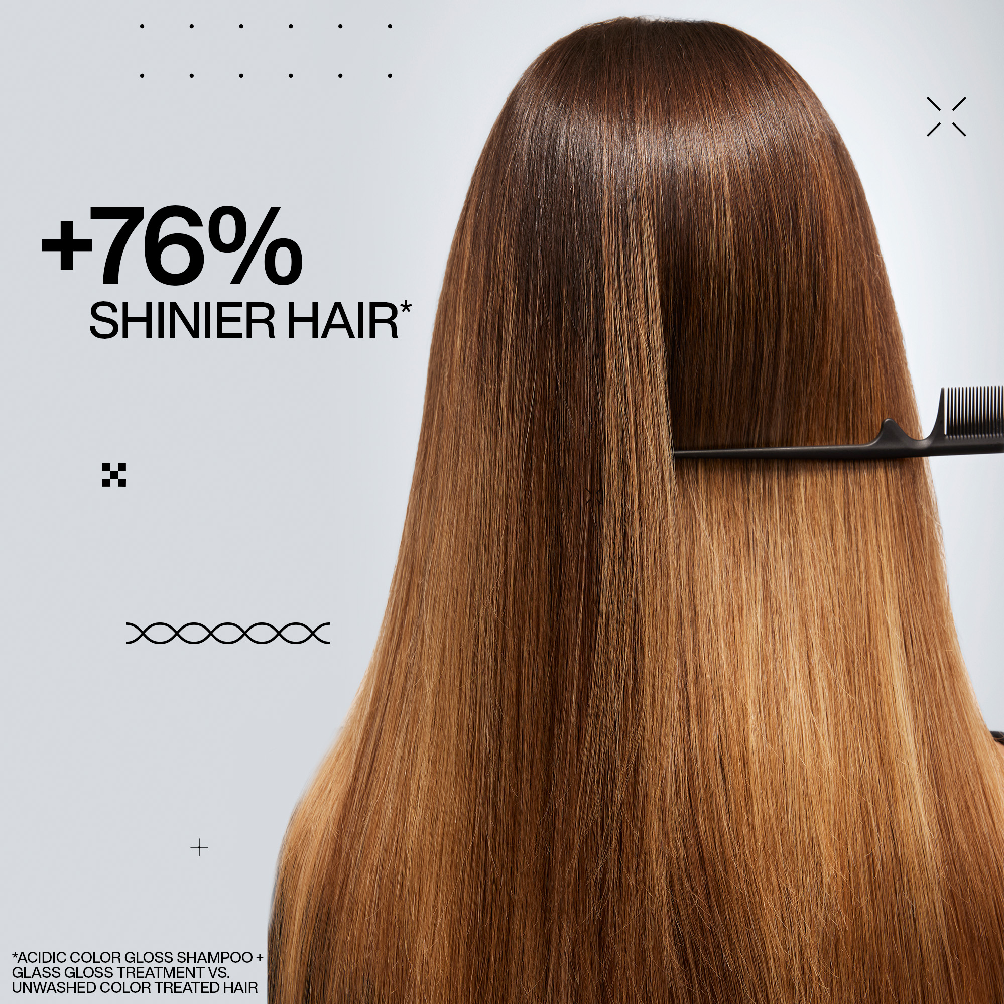 Acidic Color Gloss Molecular Shampoo